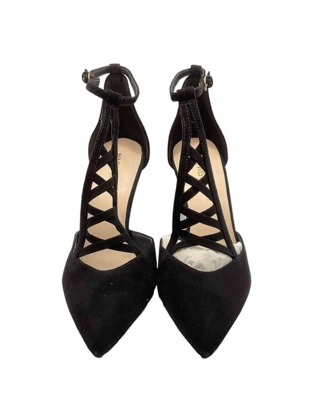 Nine West Black Suede Primadona Pumps Size 9.5